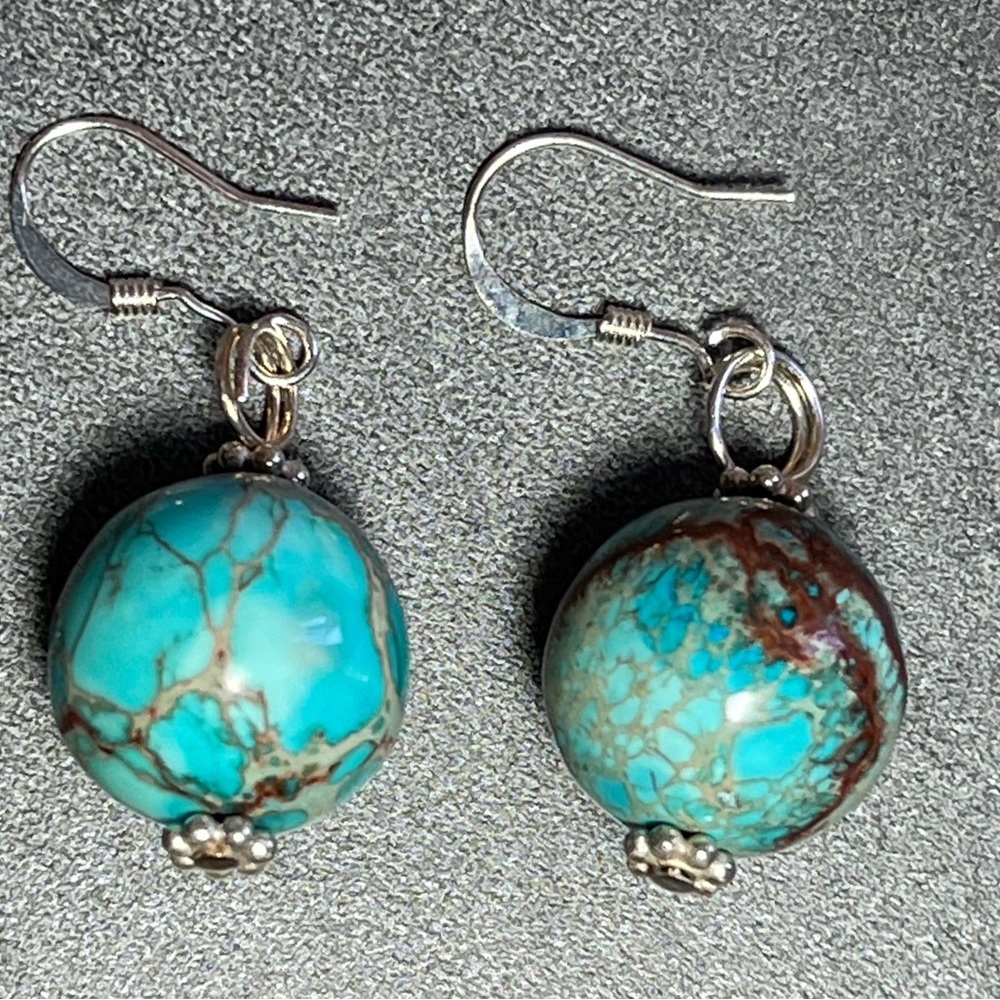 Turquoise & Sterling Earrings